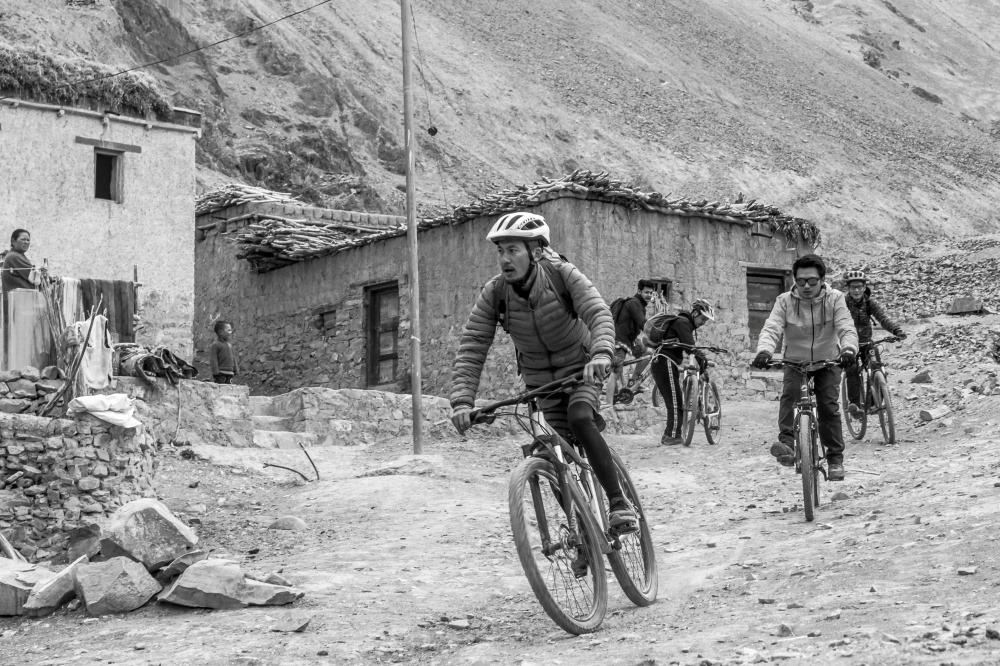 Mountain biking in Ladakh