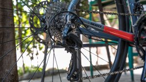 Rear derailleur on Scott Speedster Gravel 10