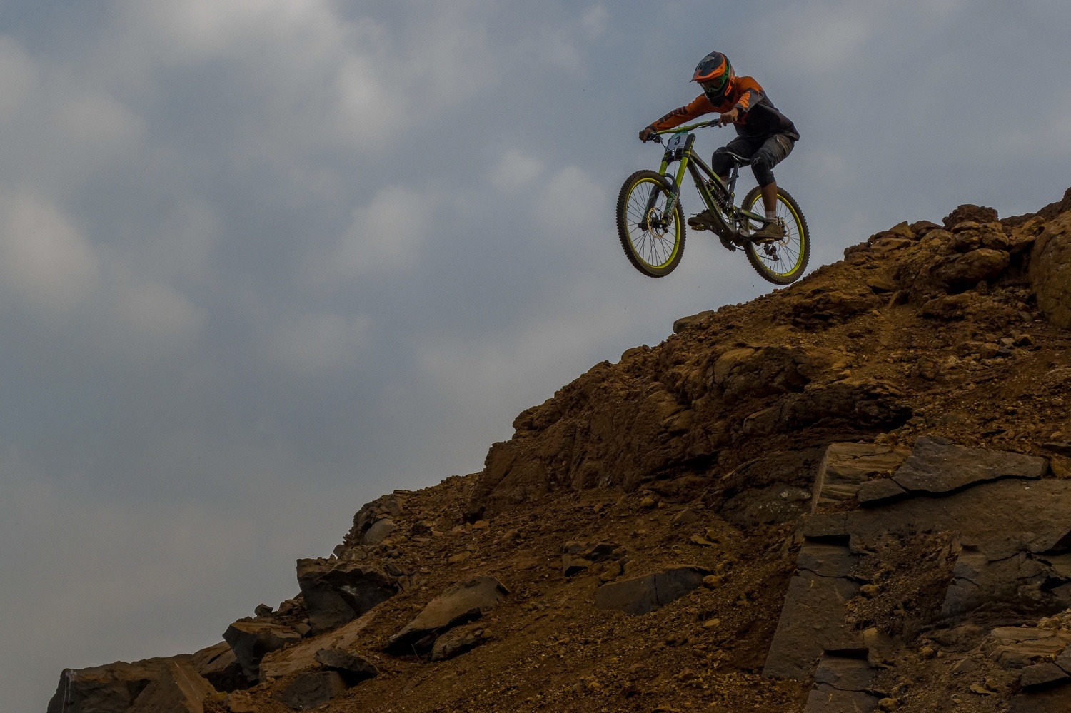 Abhijeet Gharad at Temghar MTB Challenge 2020