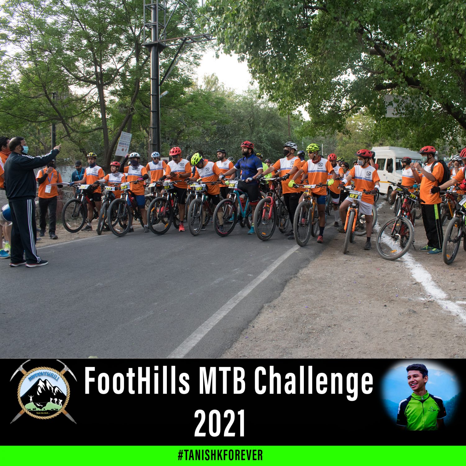 Foothills MTB Challenge 2021: The Start line