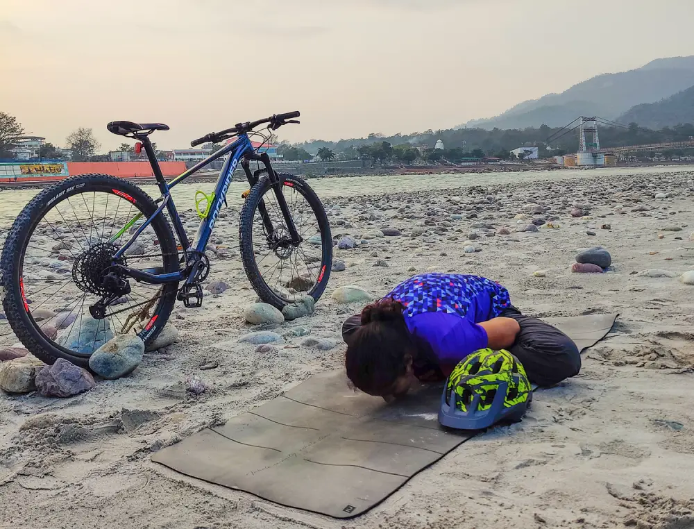yoga for cyclists by Arushi Rana