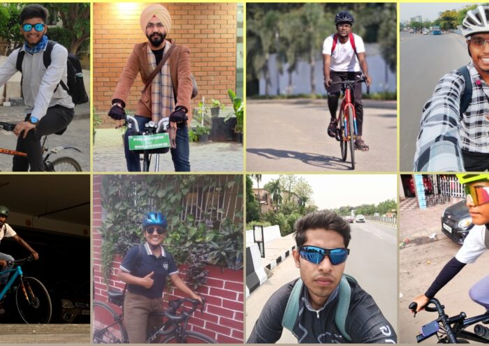 commuting by bicycle in India