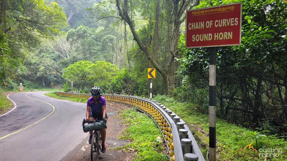 cycling to kodaikanal