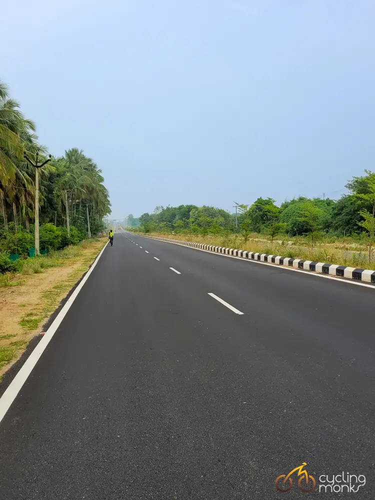 cycling to dharapuram, tamil nadu